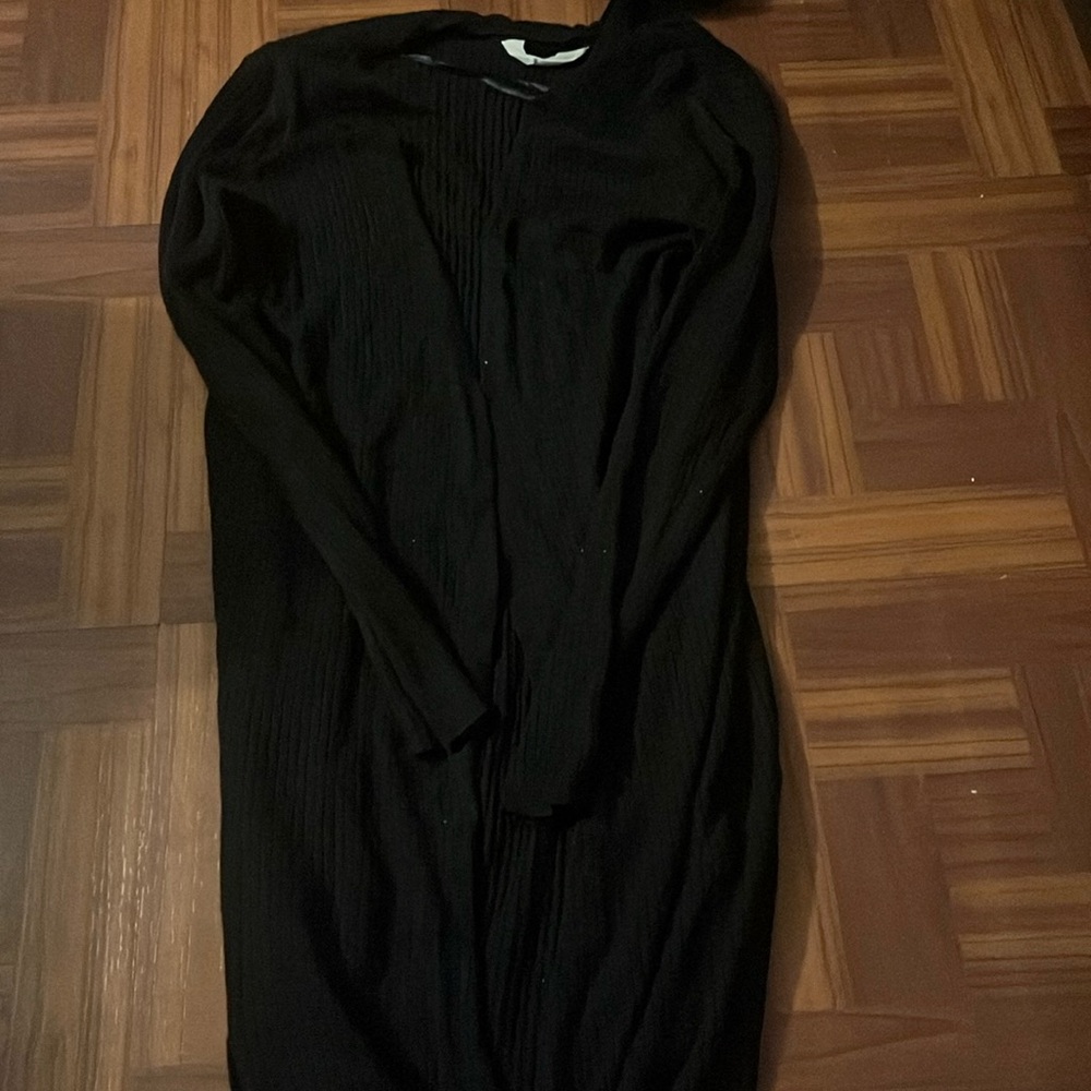 Black cardigan